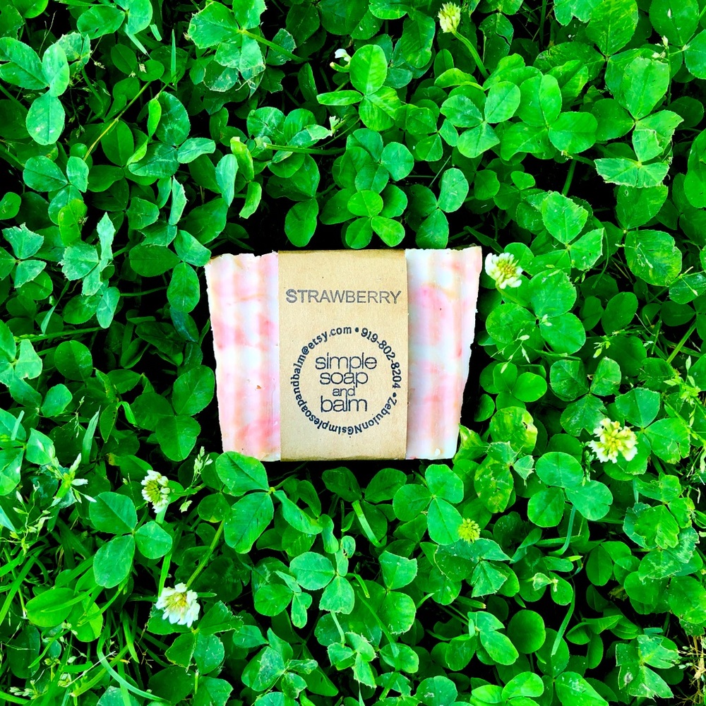 3 for $18 Strawberry Soap